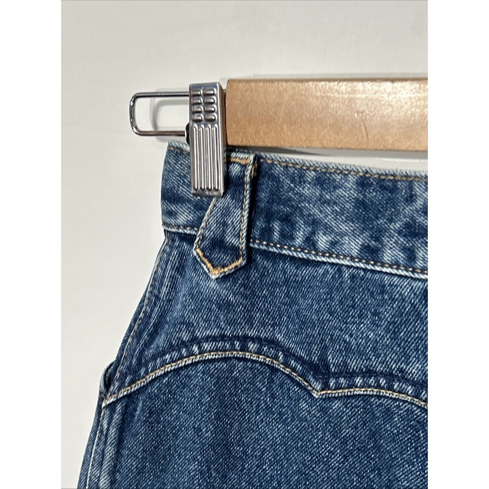 Women's Vintage Lawman High Waisted Jeans Slim Fit Straight Sz 24 24x29 - Picture 9 of 13